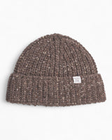 Norse Projects Daniel Donegal Rib Beanie Seal Brown