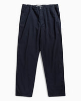 Norse Projects Ezra Relaxed Organic Stretch Twill Erkek Pantolon Dark Navy