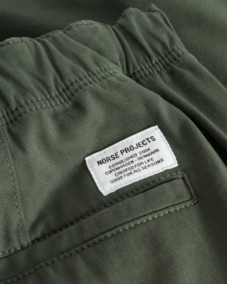 Norse Projects Ezra Relaxed Organic Stretch Twill Erkek Pantolon