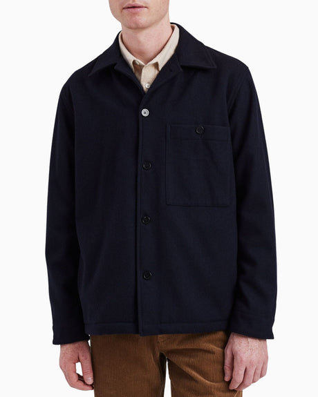 Norse Projects Folke Wool Erkek Gömlek Ceket