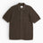 Norse Projects Fredensborg Mercerised Cotton Knitted Shirt Turkish Coffee