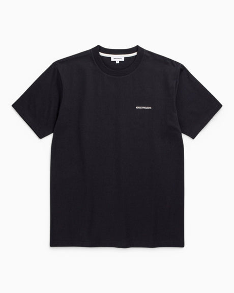 Norse Projects Johannes Organic Logo T-Shirt Black