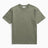 Norse Projects Johannes Organic NORSE Logo T-Shirt Sediment Green
