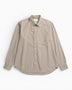 Norse Projects Kongshoved Poplin Micro Check Shirt Oatmeal