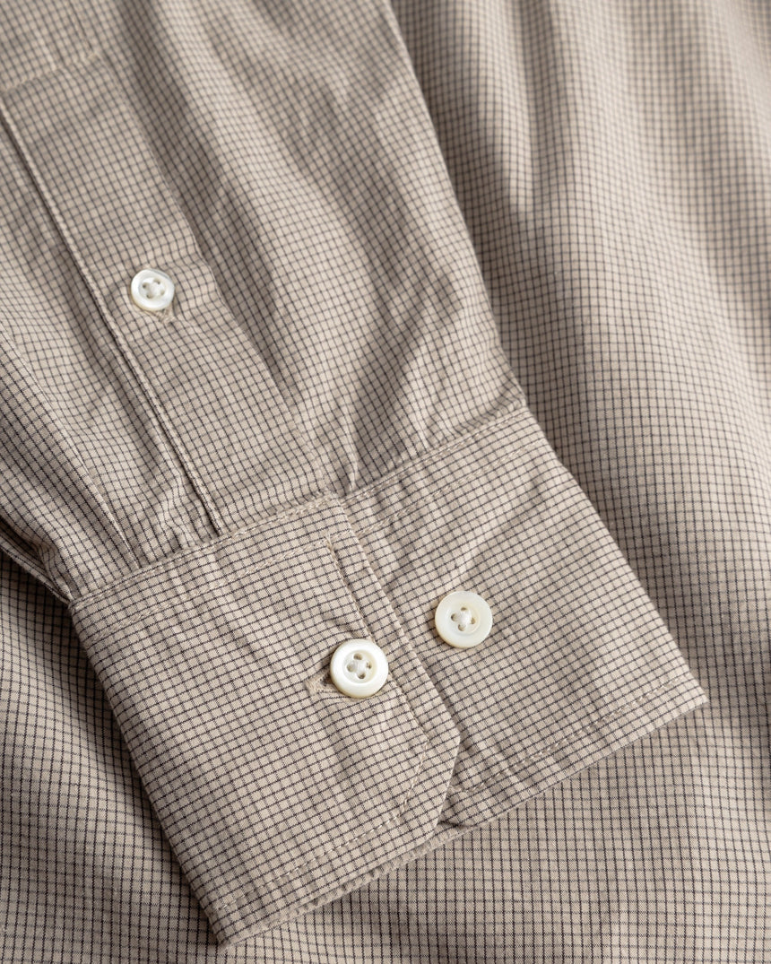 Norse Projects Kongshoved Poplin Micro Check Shirt