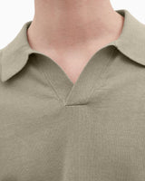 Norse Projects Leif Cotton Linen Polo T-Shirt