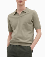 Norse Projects Leif Cotton Linen Polo T-Shirt