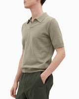 Norse Projects Leif Cotton Linen Polo T-Shirt