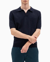 Norse Projects Leif Cotton Linen Polo T-Shirt