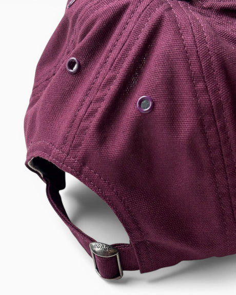 Norse Projects Light Canvas Felt N 8 Panel Cap Cowhide