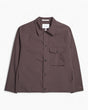 Norse Projects Marcus Windstopper Overshirt Erkek Gömlek Ceket Seal Brown