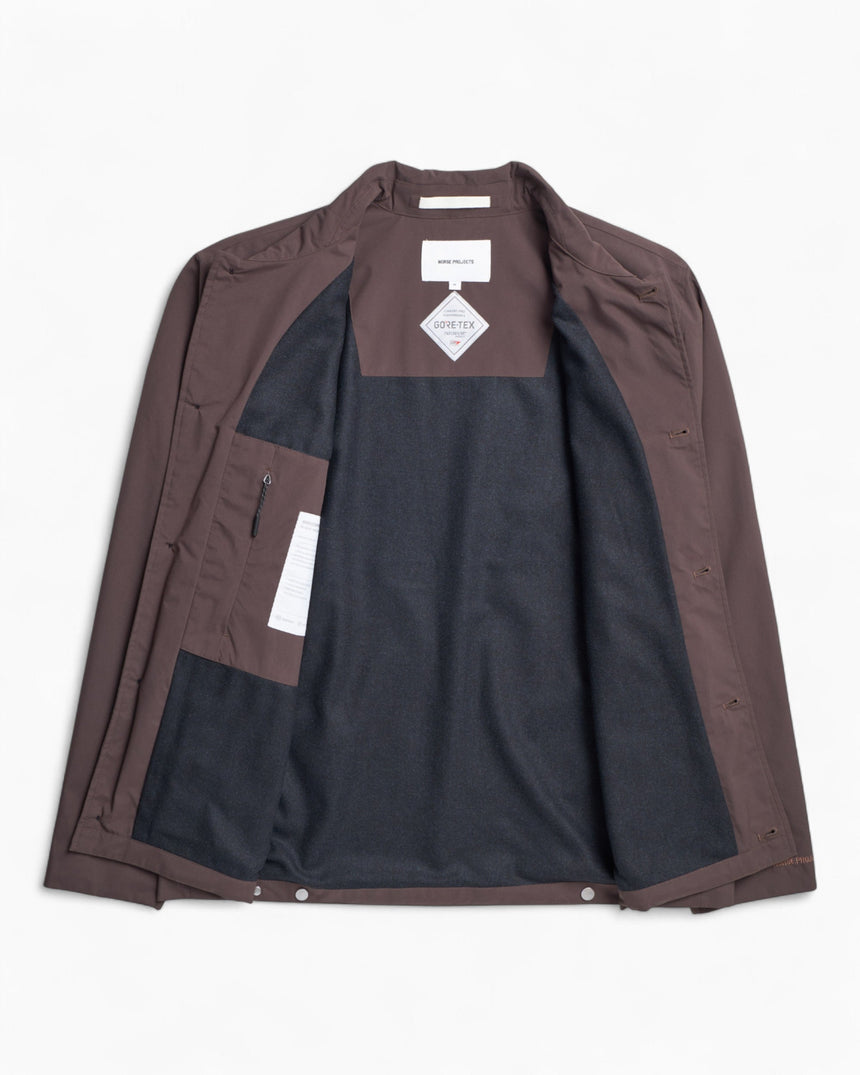 Norse Projects Marcus Windstopper Overshirt Erkek Gömlek Ceket