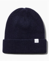 Norse Projects Merino Lambswool Beanie Dark Navy