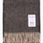 Norse Projects Moon Merino Lambswool Scarf Seal Brown