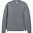 Norse Projects Norse Standard Merino Lambswool Erkek Kazak Grey Melange