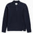 Norse Projects Norse Standard Merino Lambswool Polo Erkek Kazak Dark Navy