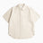 Norse Projects Ole Oversized Fil Coupe Short Sleeve Erkek Gömlek Ecru