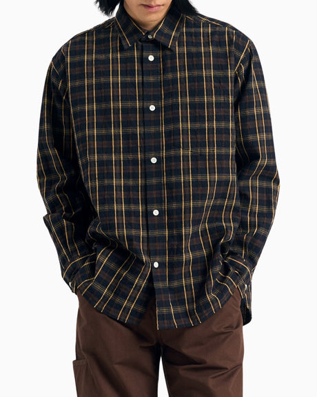 Norse Projects Ole Oversized Wool Check Erkek Gömlek
