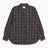 Norse Projects Ole Oversized Wool Check Erkek Gömlek Dark Navy Check