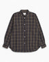 Norse Projects Ole Oversized Wool Check Erkek Gömlek Dark Navy Check