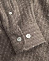 Norse Projects Ole Oversized Wool Stripe Erkek Gömlek