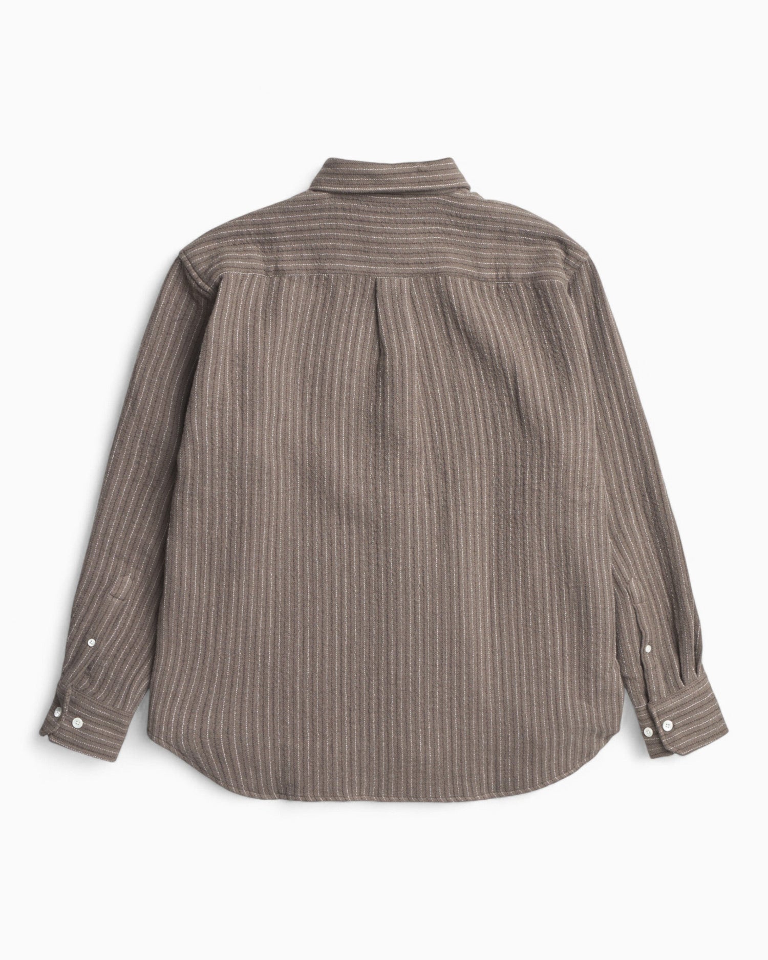 Norse Projects Ole Oversized Wool Stripe Erkek Gömlek