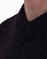 Norse Projects Rasmus Relaxed Brushed V-Yaka Erkek Kazak