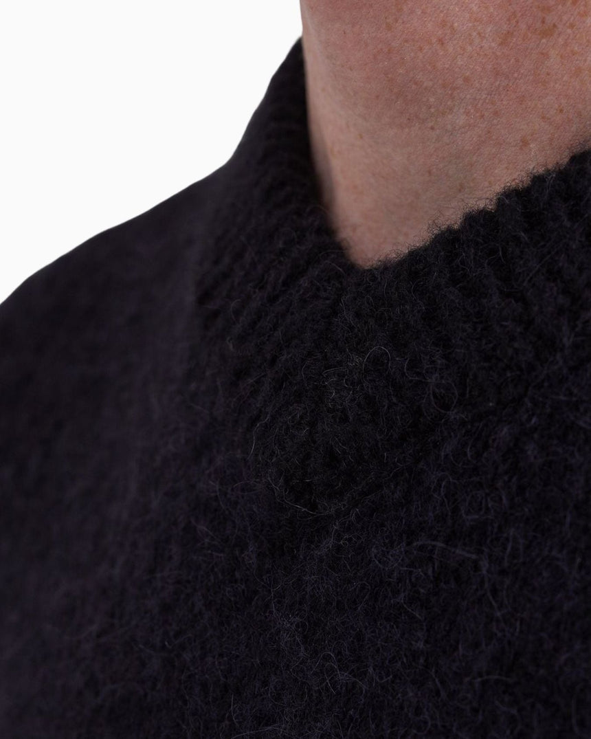 Norse Projects Rasmus Relaxed Brushed V-Yaka Erkek Kazak