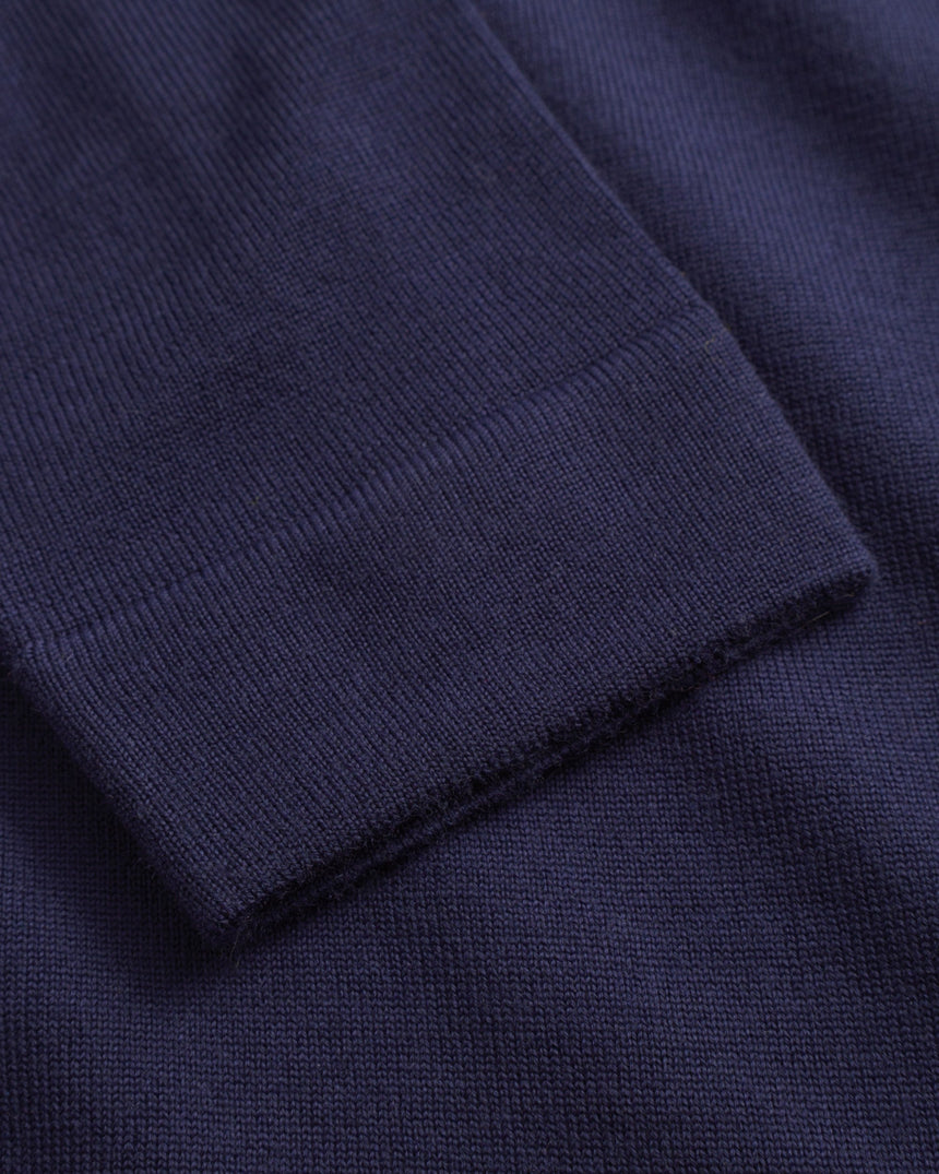 Norse Projects Tech Merino Crepe Erkek Polo Kazak