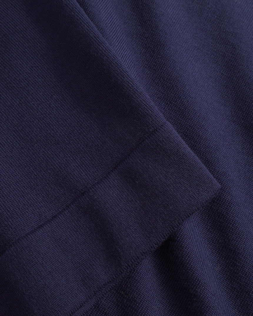 Norse Projects Tech Merino Crepe Erkek Polo Kazak