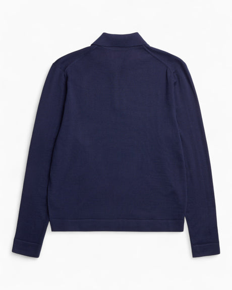Norse Projects Tech Merino Crepe Erkek Polo Kazak