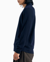 Norse Projects Tech Merino Crepe Erkek Polo Kazak