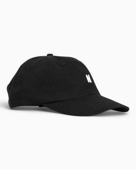 Norse Projects Twill Sports Cap Black