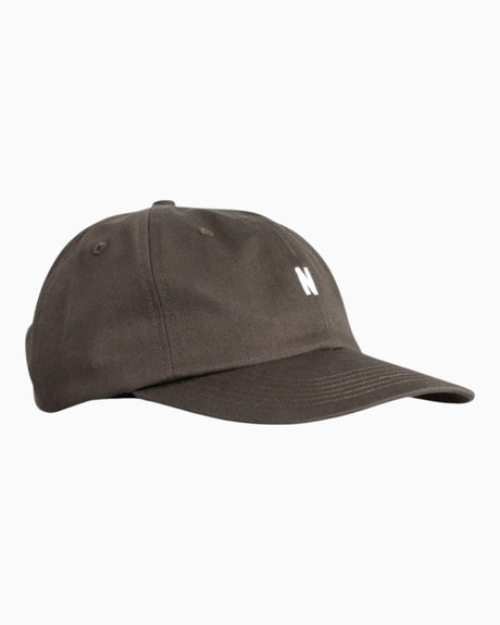 Norse Projects Twill Sports Cap Beech Green