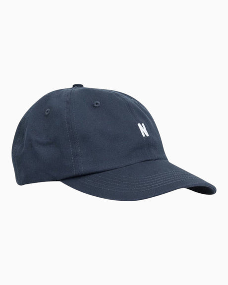 Norse Projects Twill Sports Cap Dark Navy