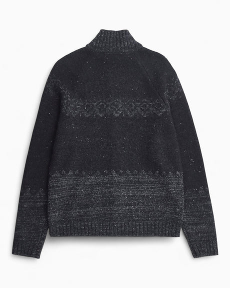 Norse Projects Ulf Full Zip Fairisle Cardigan