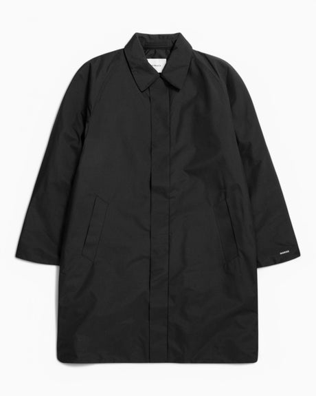 Norse Projects Vargo Gore-Tex Windstopper Raglan Mac Erkek Ceket Black