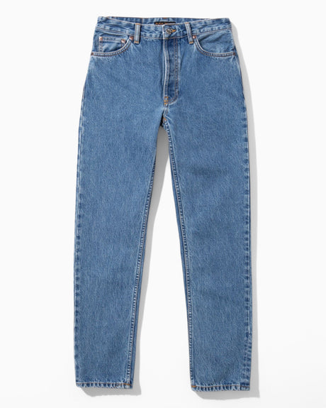 Nudie Jeans Breezy Britt Casual Blue Kadın Jean Pantolon Casual Blue