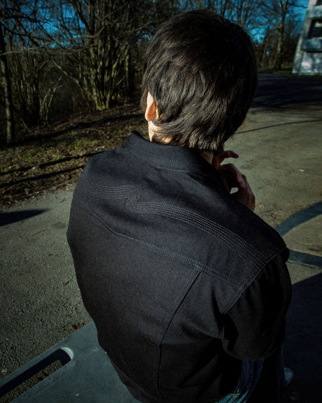 Nudie Jeans Conny Denim Dry Black Tar Erkek Ceket