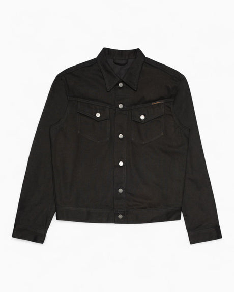 Nudie Jeans Conny Denim Dry Black Tar Erkek Ceket Black