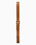 Nudie Jeans Dwayne İnce Deri Kemer Toffee Brown