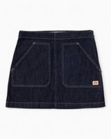 Nudie Jeans Elvy Workwear Kadın Denim Etek Dark Blue