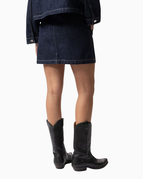 Nudie Jeans Elvy Workwear Kadın Denim Etek