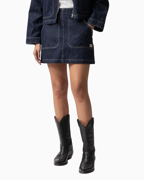 Nudie Jeans Elvy Workwear Kadın Denim Etek