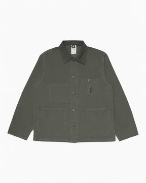 Nudie Jeans Howie Chore Duck Canvas Erkek Ceket Green