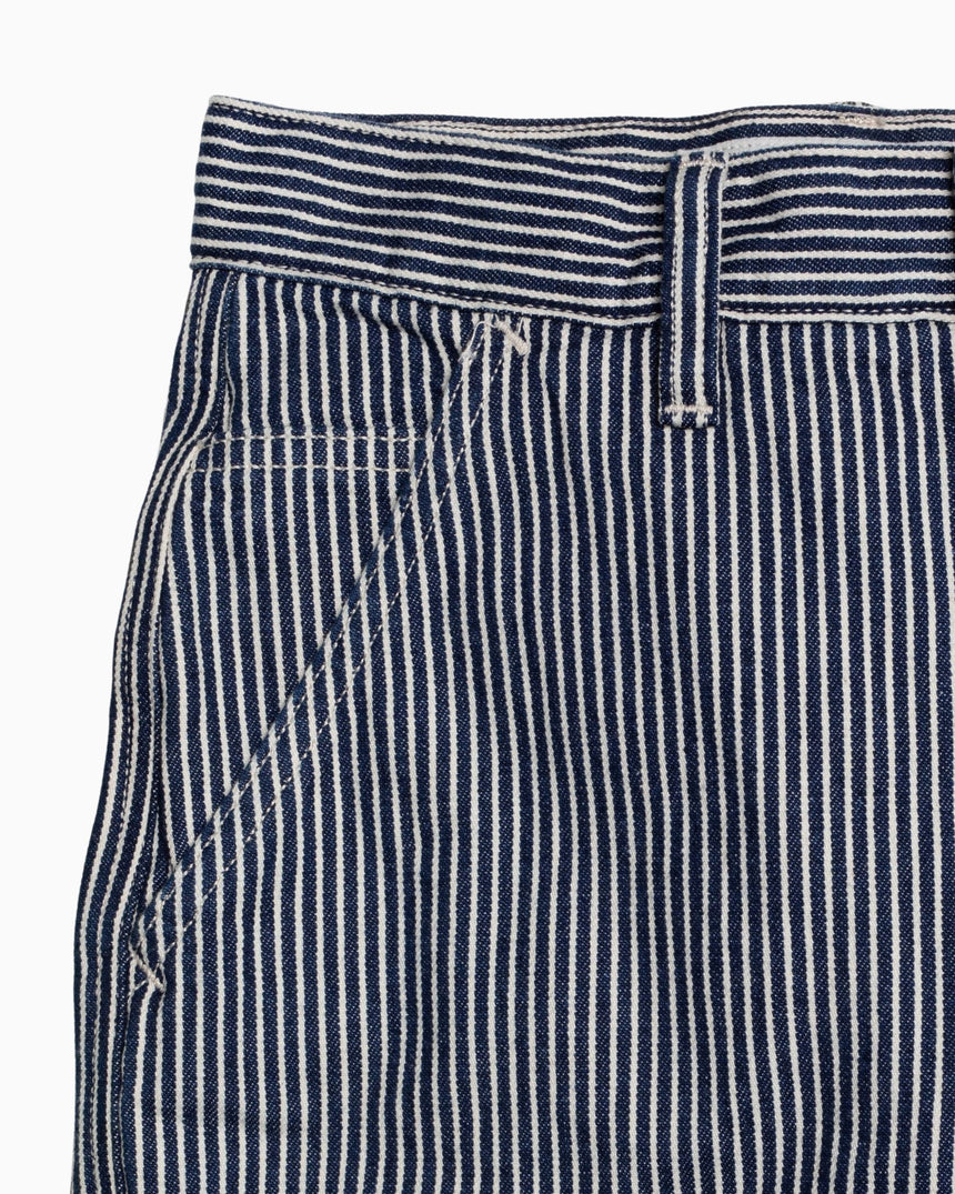 Nudie Jeans Inez Striped Kadın Pantolon Blue/Off White