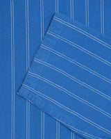 Nudie Jeans Kicki Striped Workwear Kadın Ceket Blue/Off White