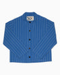 Nudie Jeans Kicki Striped Workwear Kadın Ceket Blue/Off White