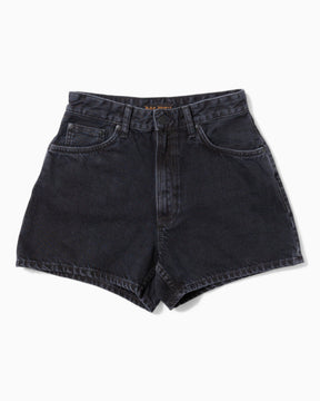 Nudie Jeans Maeve Denim Kadın Şort Smooth Black