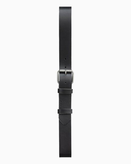 Nudie Jeans Pedersson Deri Kemer Black